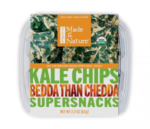 MADE IN NATURE: Organic Bedda Than Chedda Kale Chips, 2.2 oz