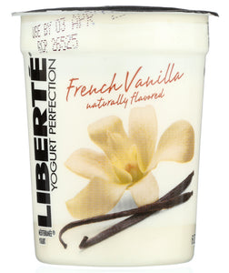 Liberte Mediterranee French Vanilla Yogurt, 6 Oz