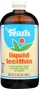 FEARN: Liquid Lecithin, 32 oz