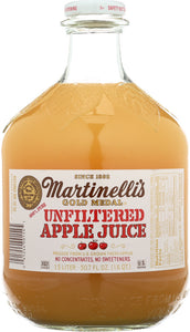 MARTINELLI'S: Gold Medal Unfiltered Apple Juice, 50.7 oz