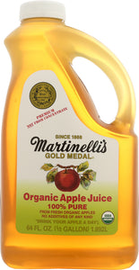 MARTINELLI'S: Gold Medal Organic Apple Juice, 64 oz