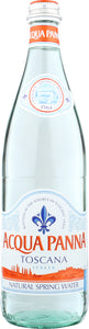 ACQUA PANNA: Panna Water 750 ml Glass, 25.36 fl oz