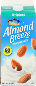 BLUE DIAMOND: Almond Breeze Almondmilk Original, 64 oz