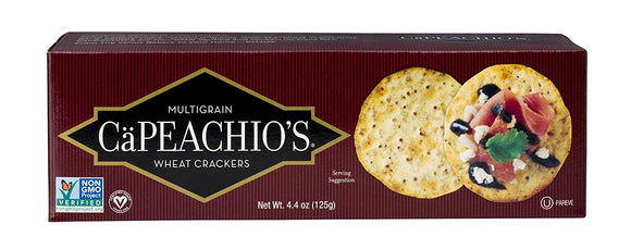 CAPEACHIOS: Multigrain Wheat Cracker, 4.4 oz