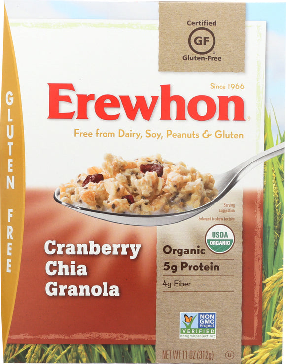 EREWHON: Cranberry Chia Granola, 11 oz
