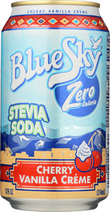 BLUE SKY: Cherry Vanilla Creme Zero Calorie Soda 6 Ct, 72 oz