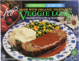 AMY'S: Veggie Loaf Whole Meal, 10 oz