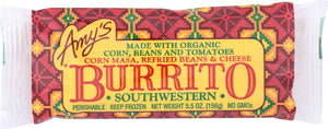 AMY'S: Southwestern Burrito, 5.5 oz