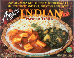 AMY'S: Indian Paneer Tikka, 9.5 oz