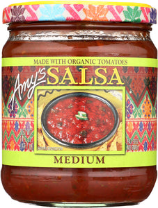 AMY'S: Salsa Medium, 14.7 oz