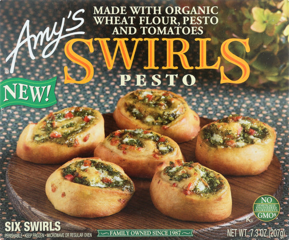 AMYS: Swirls Pesto, 7.3 oz