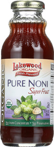 LAKEWOOD: Organic Pure Noni Juice, 12.5 oz