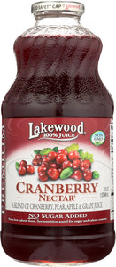 LAKEWOOD: Juice Premium Cranberry Blend, 32 Oz