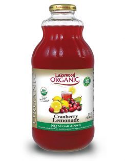 LAKEWOOD: Juice Cranberry Lemonade Organic, 32 fo