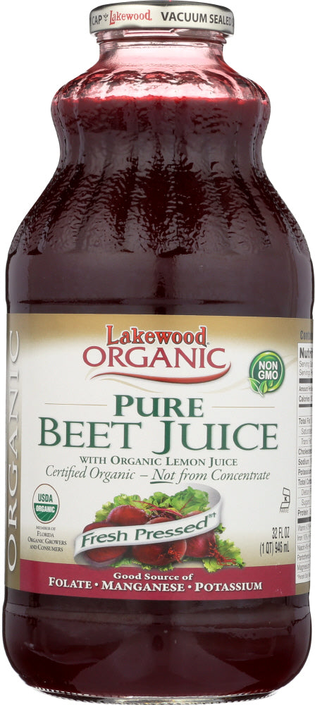 LAKEWOOD: Organic Super Beet Juice, 32 oz