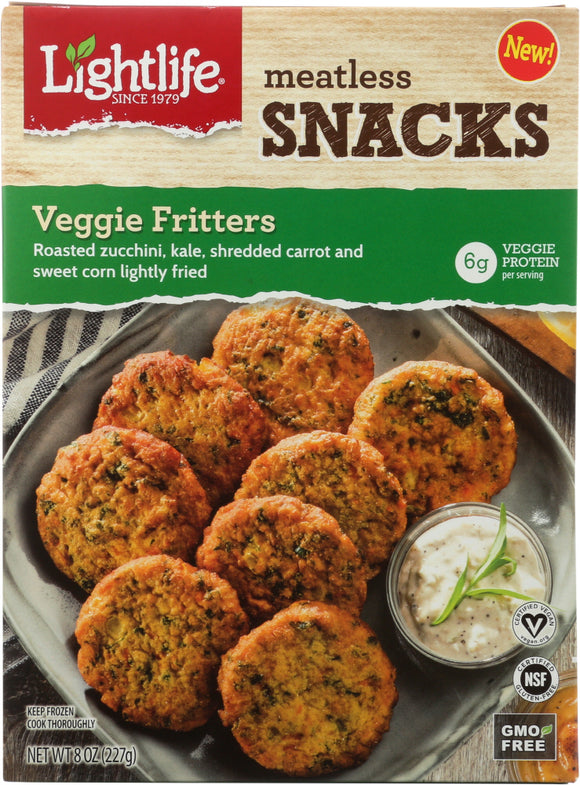 LIGHTLIFE: Veggie Fritters, 8 oz