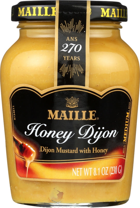 MAILLE: Honey Dijon Mustard, 8.1 oz