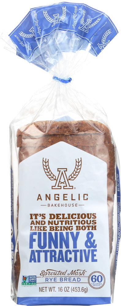 ANGELIC BAKEHOUSE: Sprouted Rye Bread, 16 oz