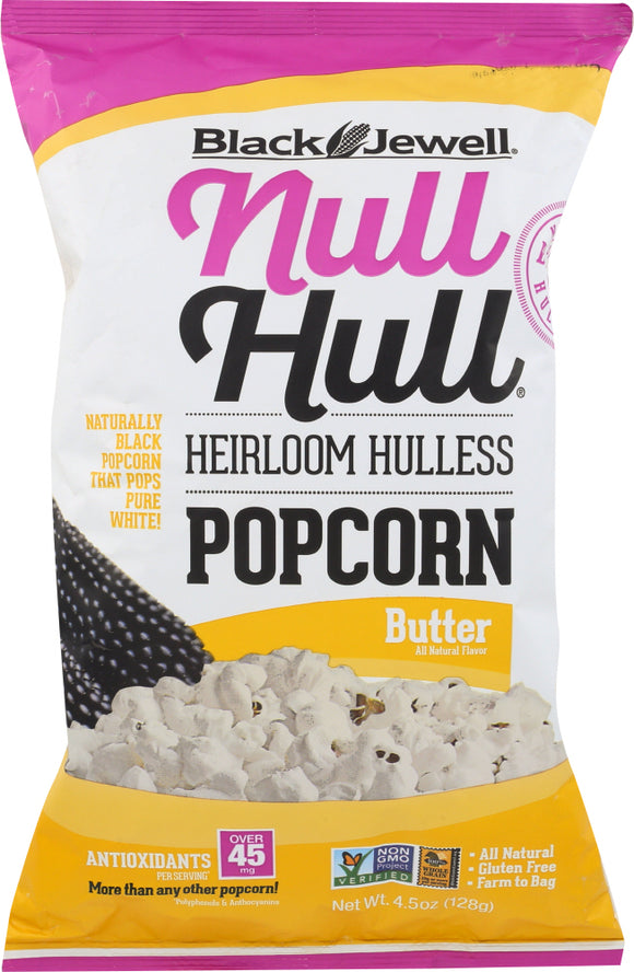 BLACK JEWELL: Null Hull Popcorn Butter, 4.5 oz