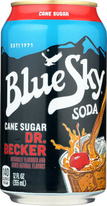 BLUE SKY: Cane Sugar Soda Dr Becker, 72 oz