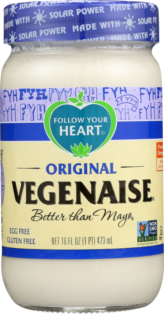 FOLLOW YOUR HEART: Vegenaise Original, 16 oz