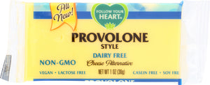 FOLLOW YOUR HEART: Provolone Style Cheese Alternative Portion, 1 oz