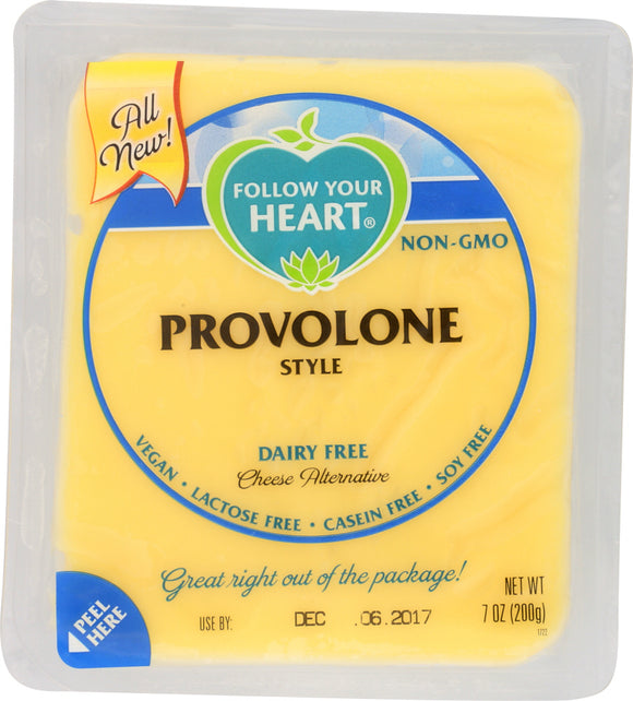 FOLLOW YOUR HEART: Provolone Style Cheese Alternative Block, 7 oz