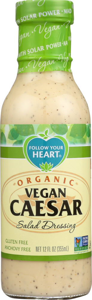 FOLLOW YOUR HEART: Organic Vegan Caesar Salad Dressing, 12 oz