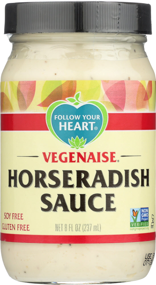 FOLLOW YOUR HEART: Horseradish Sauce, 8 oz