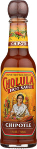 CHOLULA: Hot Sauce Chipotle, 5 oz