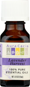 AURA CACIA: 100% Pure Essential Oil Lavender Harvest, 0.5 oz