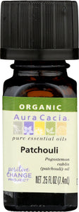 AURA CACIA: Organic Patchouli, 0.25 oz