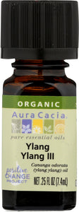 AURA CACIA: Organic Ylang Ylang III, 0.25 oz