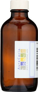 AURA CACIA: Amber Bottle with Writable Label, 4 oz