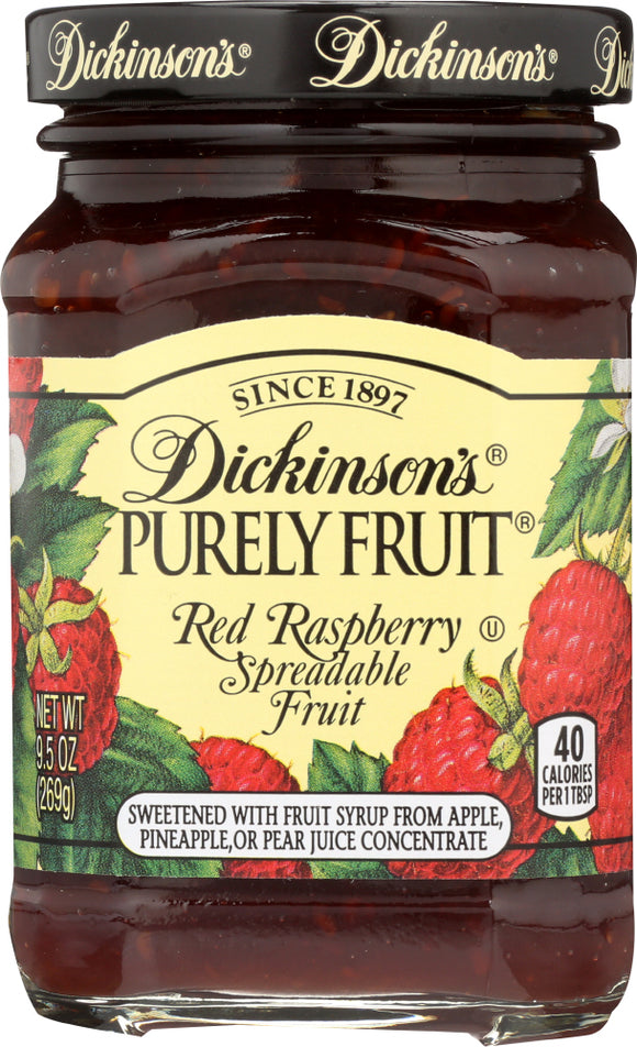 DICKINSON: Purely Fruit® Red Raspberry, 9.5 oz
