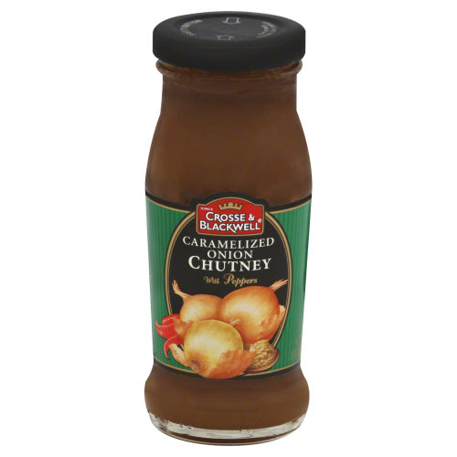 CROSSE & BLACKWELL: Caramelized Onion Chutney with Peppers, 8 oz