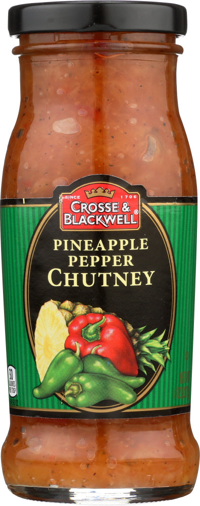 CROSSE & BLACKWELL: Pineapple Pepper Chutney, 8 oz