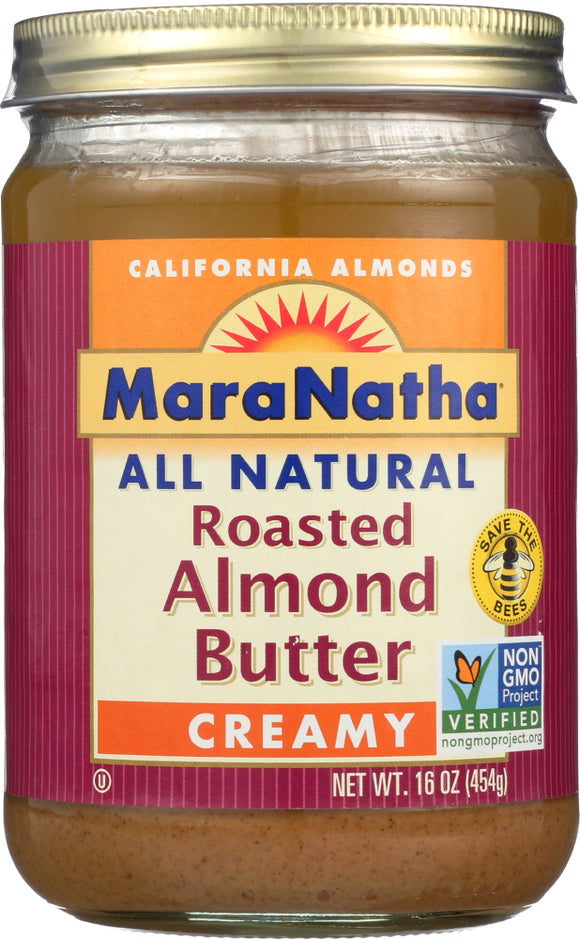 MARANATHA: Roasted Almond Butter Creamy, 16 oz