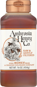 MADHAVA HONEY: Pure Ambrosia Honey, 16 oz