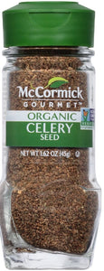 MC CORMICK: Gourmet Organic Celery Seed, 1.62 oz