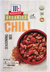 MC CORMICK: Organic Chili Seasoning, 1.25 oz