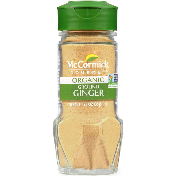 MC CORMICK: Ginger Ground Organic, 1.25 oz