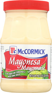 MCCORMICK: Mayonnaise with Lime Juice, 14 oz