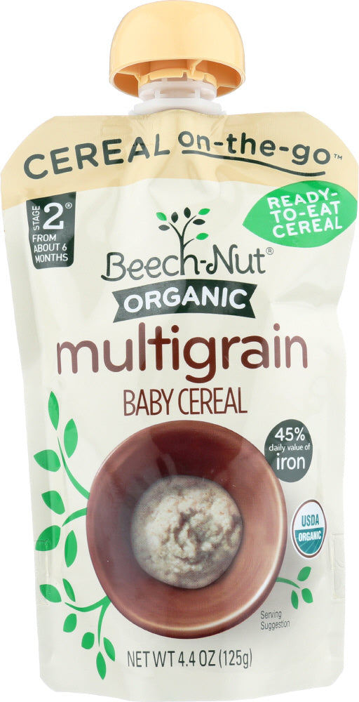 BEECH NUT: Stage 2 Organic Multi Grain Baby Cereal, 4.4 oz
