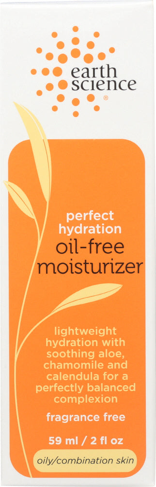 EARTH SCIENCE: Moisturizer Oil Free, 2 oz