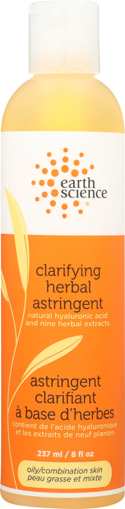 EARTH SCIENCE: Face Astringent Herbal, 8 oz