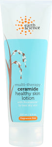 EARTH SCIENCE: Multi-Therapy Ceramide Healthy Skin Lotion, 8 oz