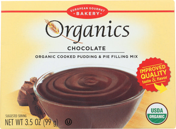 EUROPEAN GOURMET BAKERY: Cooked Pudding and Pie Filling Mix Chocolate, 3.5 oz