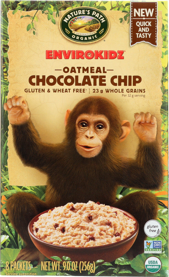 ENVIROKIDZ ORGANIC: Oatmeal Chocolate Chip Hot, 9 oz