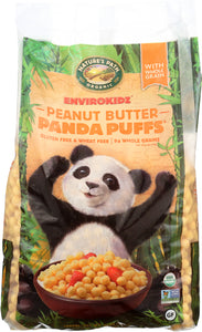 ENVIROKIDZ ORGANIC: Peanut Butter Panda Puffs, 25 oz